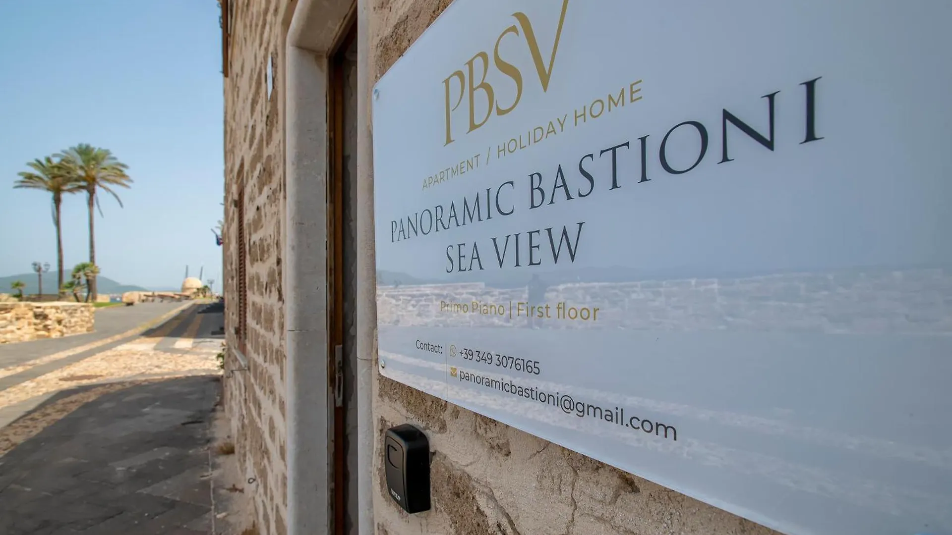 Panoramic Bastioni Sea View Apartment Alghero Italy